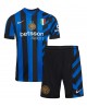 Günstige Inter Milan Marcus Thuram #9 Heimtrikotsatz Kinder 2024-25 Kurzarm (+ Kurze Hosen)